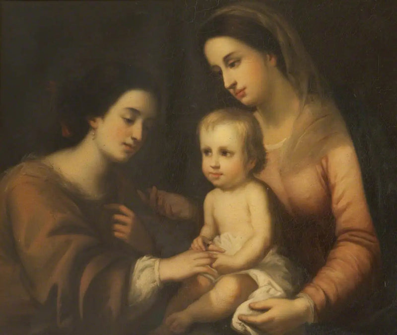 Den mystiske ekteskap av den hellige Katarina av Alexandria - Bartolomé Esteban Murillo

Source:
Le mariage mystique de sainte Catherine d'Alexandrie - Bartolomé Esteban Murillo