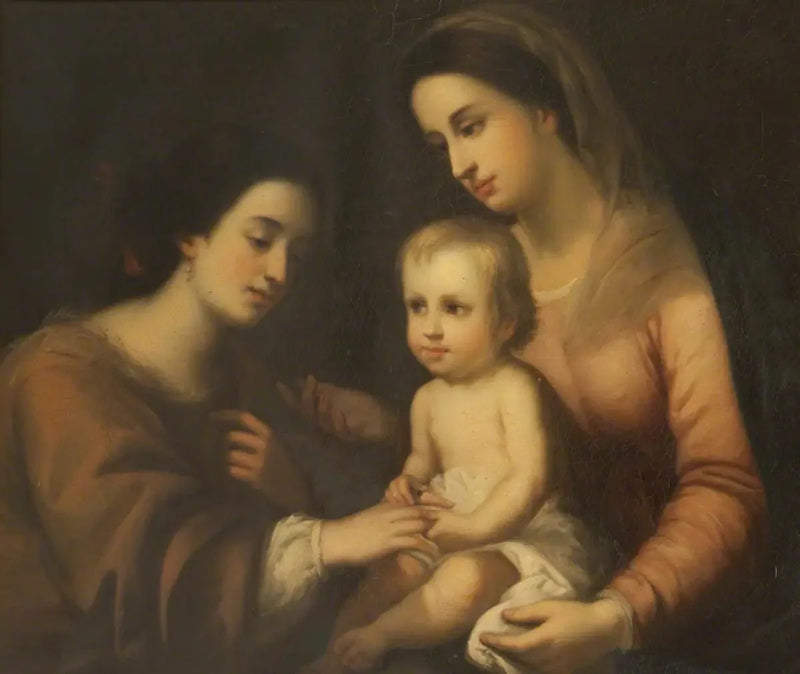Den mystiske ekteskap av den hellige Katarina av Alexandria - Bartolomé Esteban Murillo

Source:
Le mariage mystique de sainte Catherine d'Alexandrie - Bartolomé Esteban Murillo