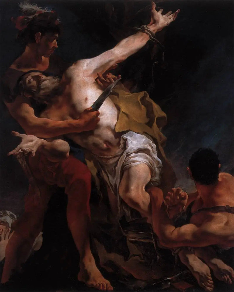 Saint Barthélemy's lidelse - Giovanni Battista Tiepolo