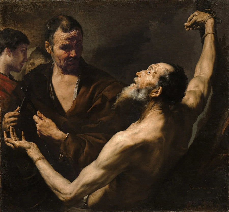Saint Bartholomæus' lidelse - Jusepe de Ribera