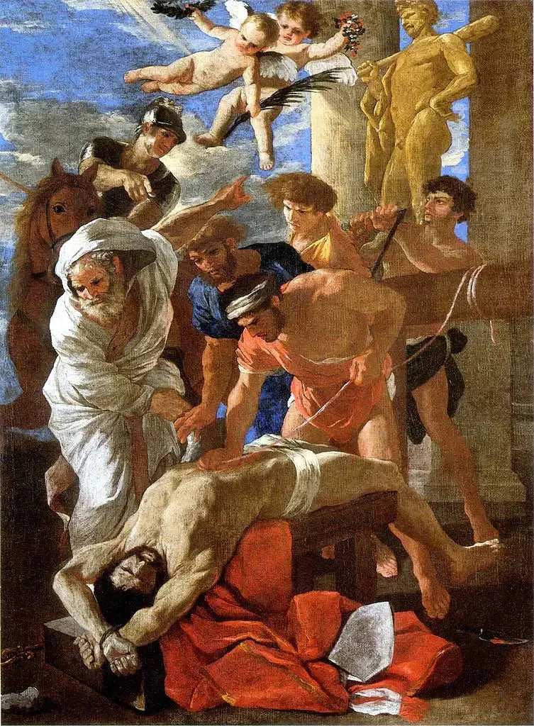 Kristi lidelse - Nicolas Poussin