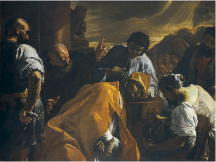 Saint Gennaros martyrdød - Mattia Preti