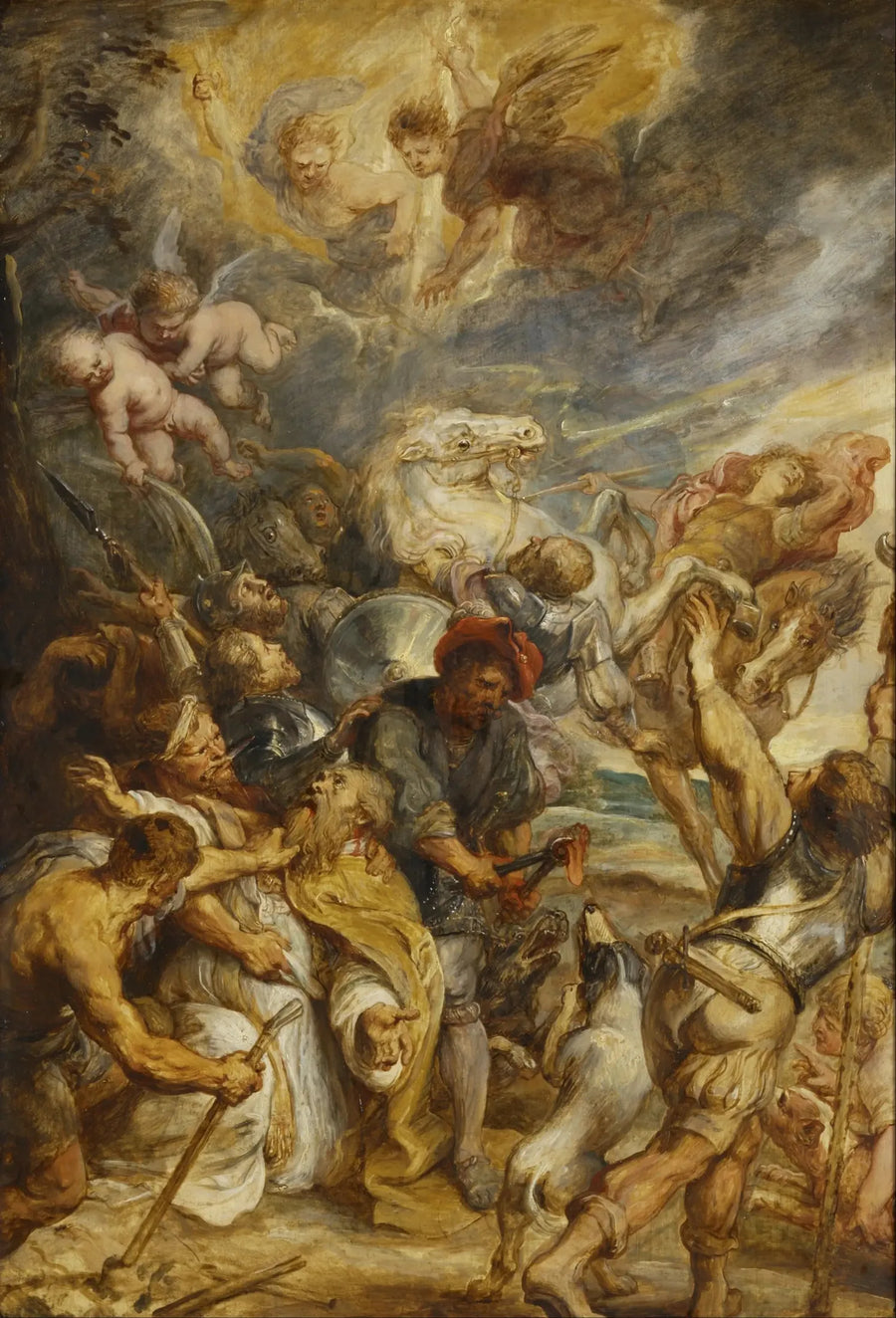 Saint Livin's Martyrdom - Peter Paul Rubens