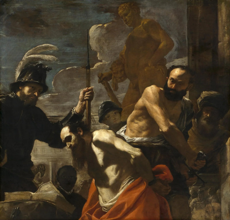 Saint Pauls martyrdom - Mattia Preti