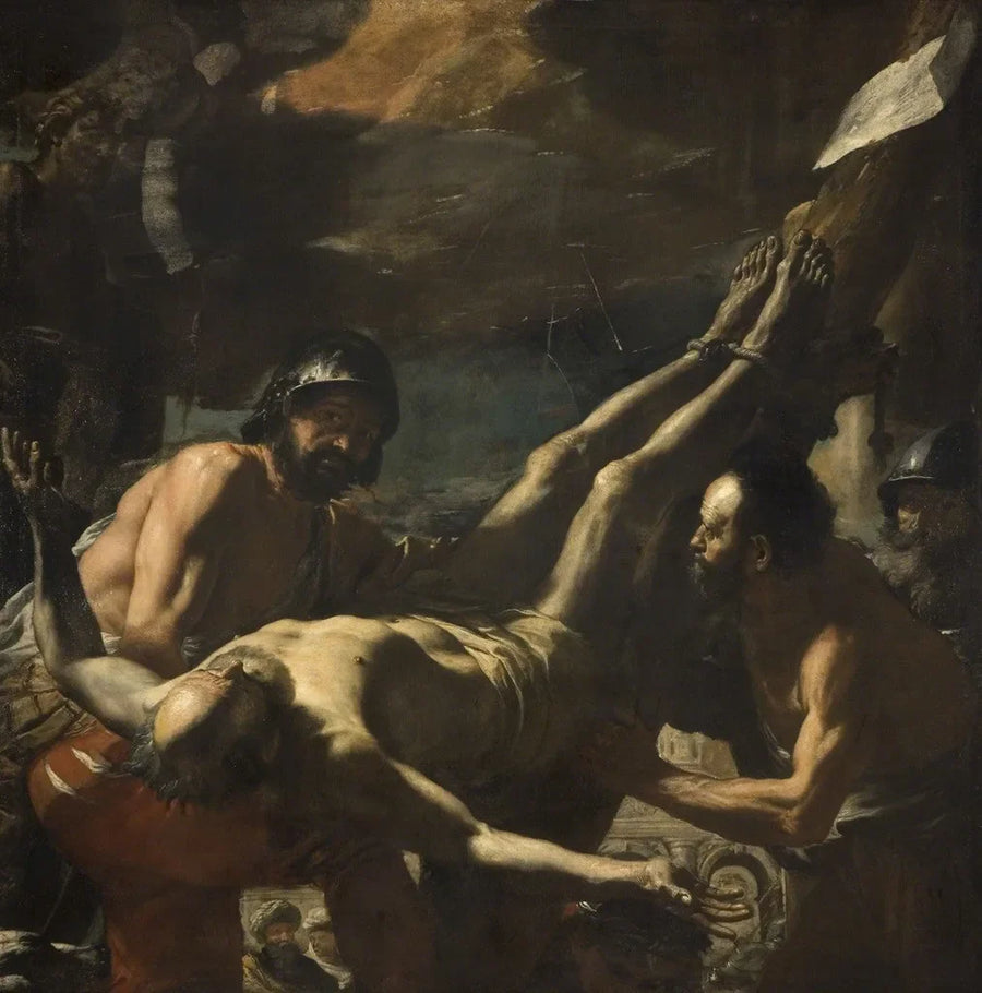 Saint Peters lidelse - Mattia Preti