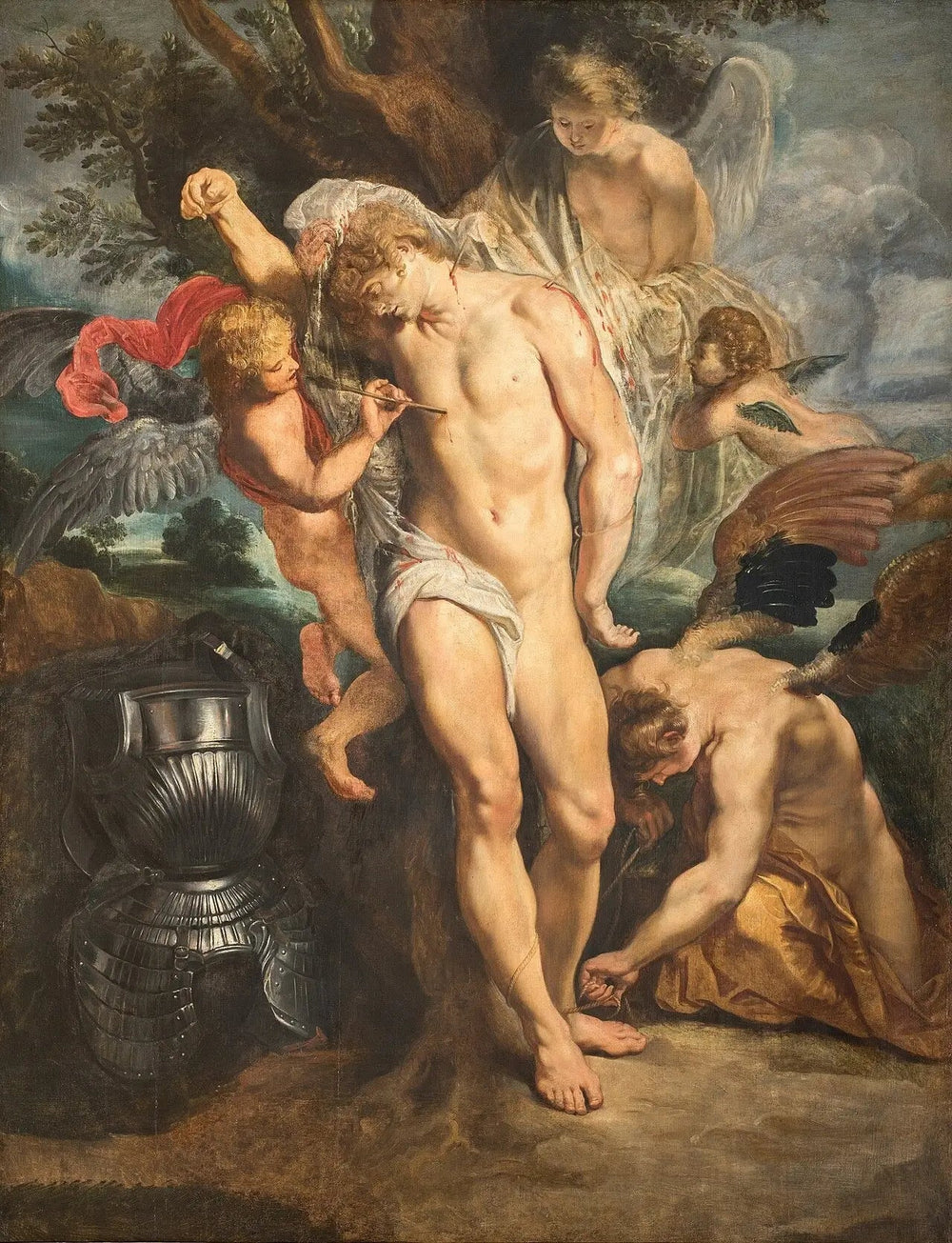 Le Martyre de Saint Sébastien - Peter Paul Rubens image 1 copie de tableau peinte à la main