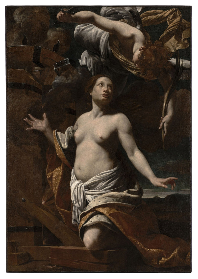 Sanktionen til Saint Catherine - Simon Vouet