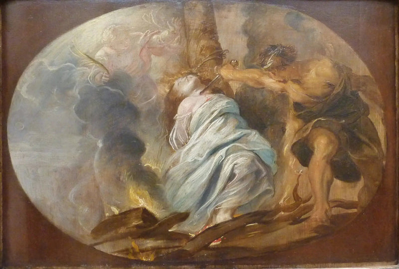 Martyrdomen til Saint Lucia - Peter Paul Rubens