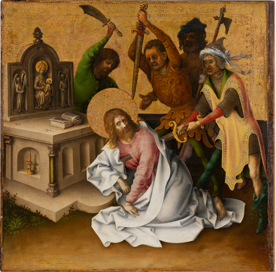 Apostlenes martyrdom: Saint Matthæus' martyrdom - Stefan Lochner