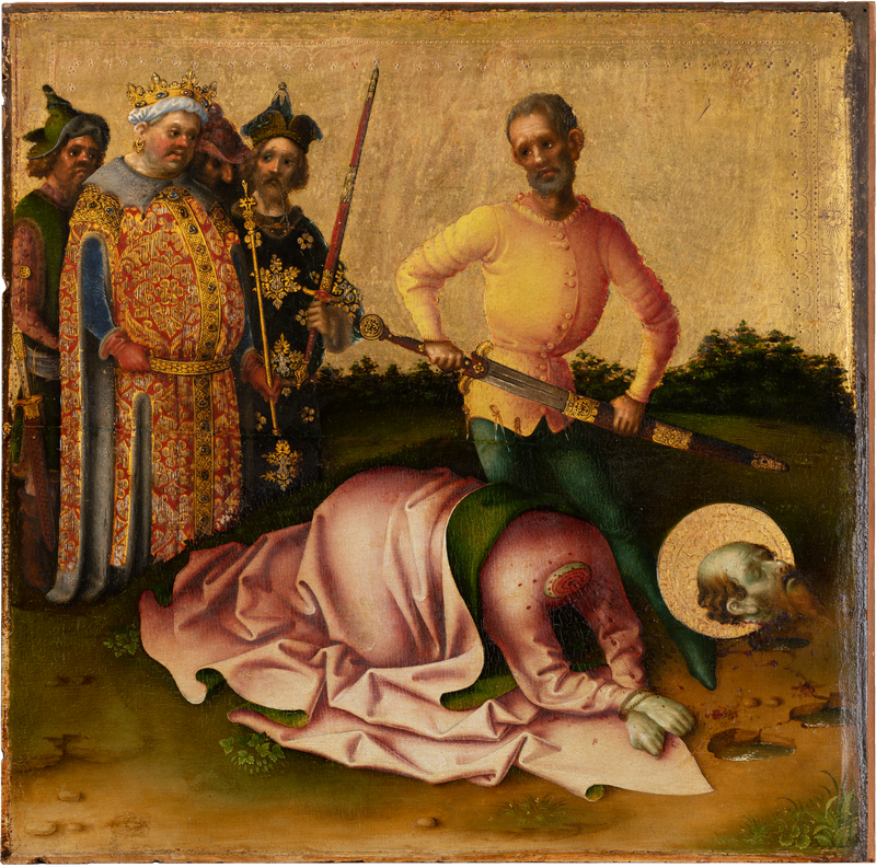 Apostlenes martyrdom: Saint Pauls martyrdom - Stefan Lochner