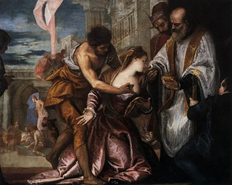 Den lidende og den siste nattverden av Saint Lucia - Paul Véronèse

Source:
Le Martyre et la dernière communion de Sainte Lucie - Paul Véronèse