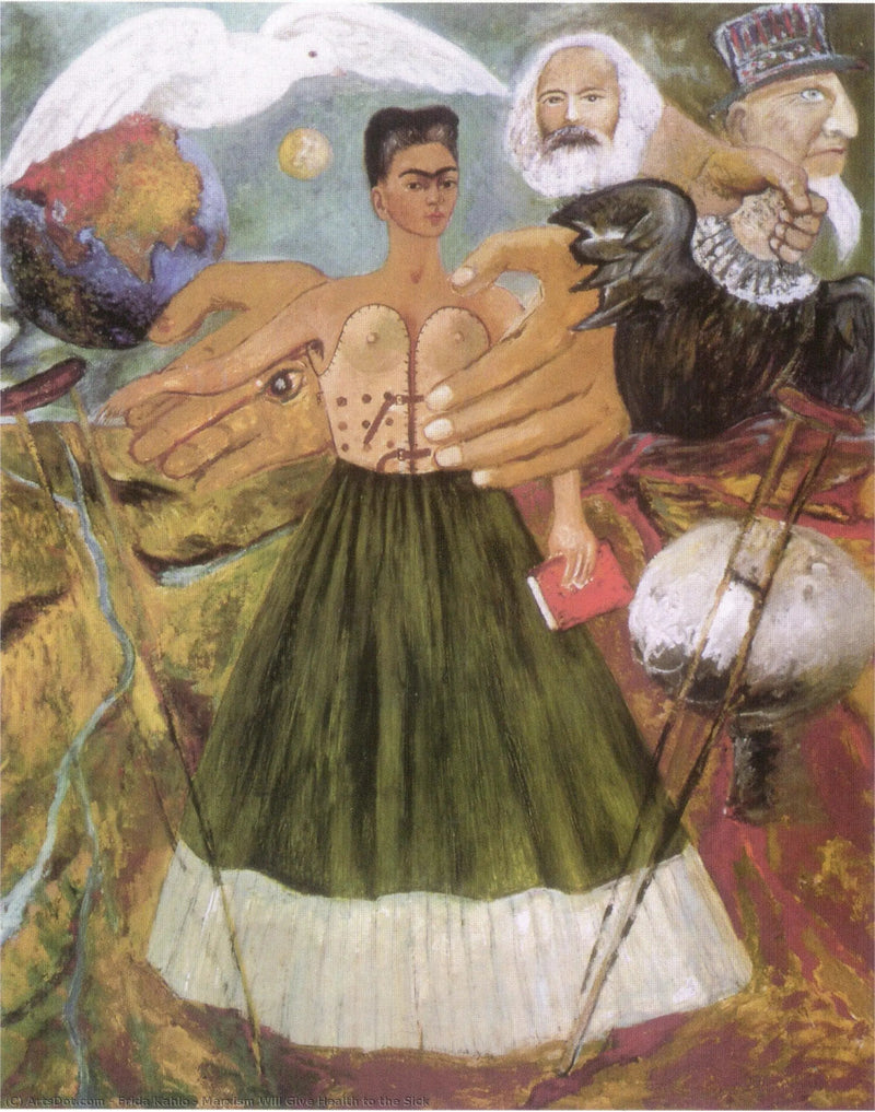 Marxisme vil gi helse til de syke - Frida Kahlo