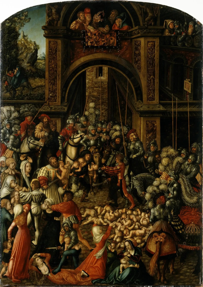 Massakren av de uskyldige - Lucas Cranach den eldre