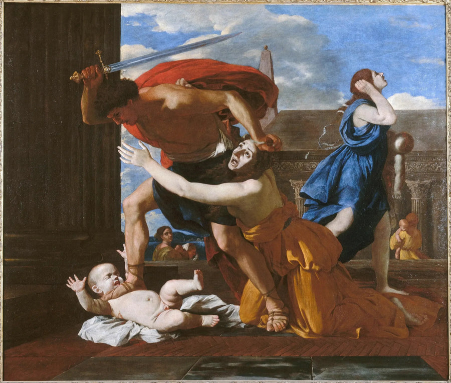 Massakren av de uskyldige - Nicolas Poussin