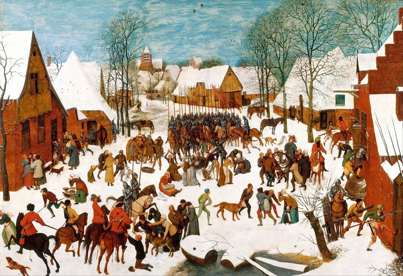 De uskyldiges massakre - Pieter Brueghel den eldre