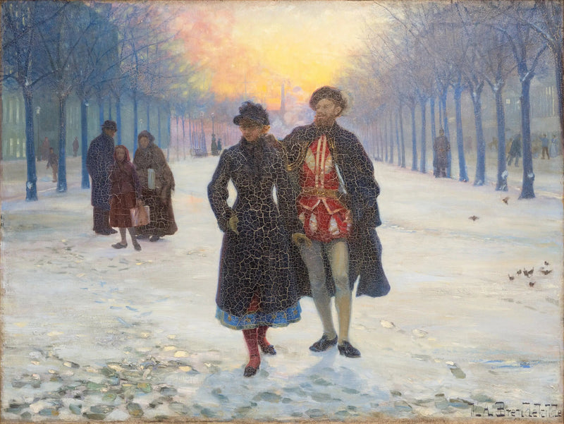 Morgen etter karnevalet. - H. A. Brendekilde

Source:
Le matin après le carnaval. - H. A. Brendekilde