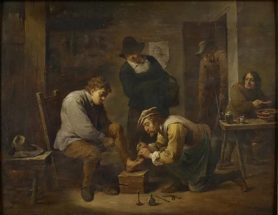 Fotlegen - David Teniers den Yngre

Source:
Le médecin du pied - David Teniers le Jeune