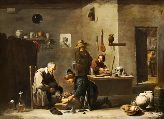 Landsbyens lege - David Teniers den Yngre

Source:
Le médecin du village - David Teniers le Jeune