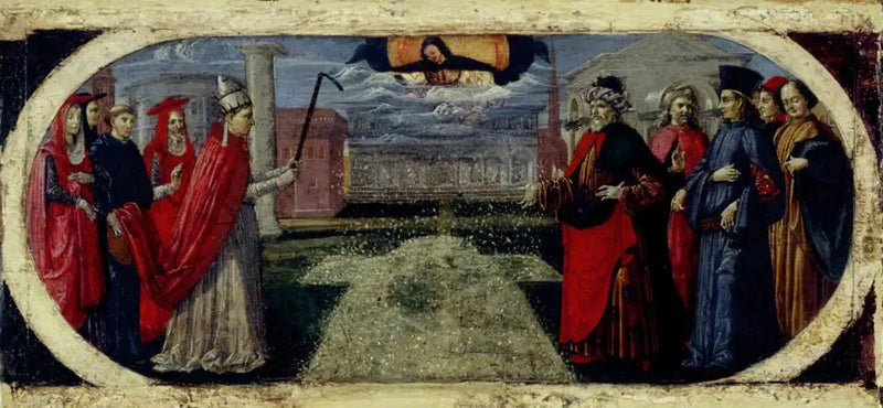 Snøens mirakel - Pietro Perugino