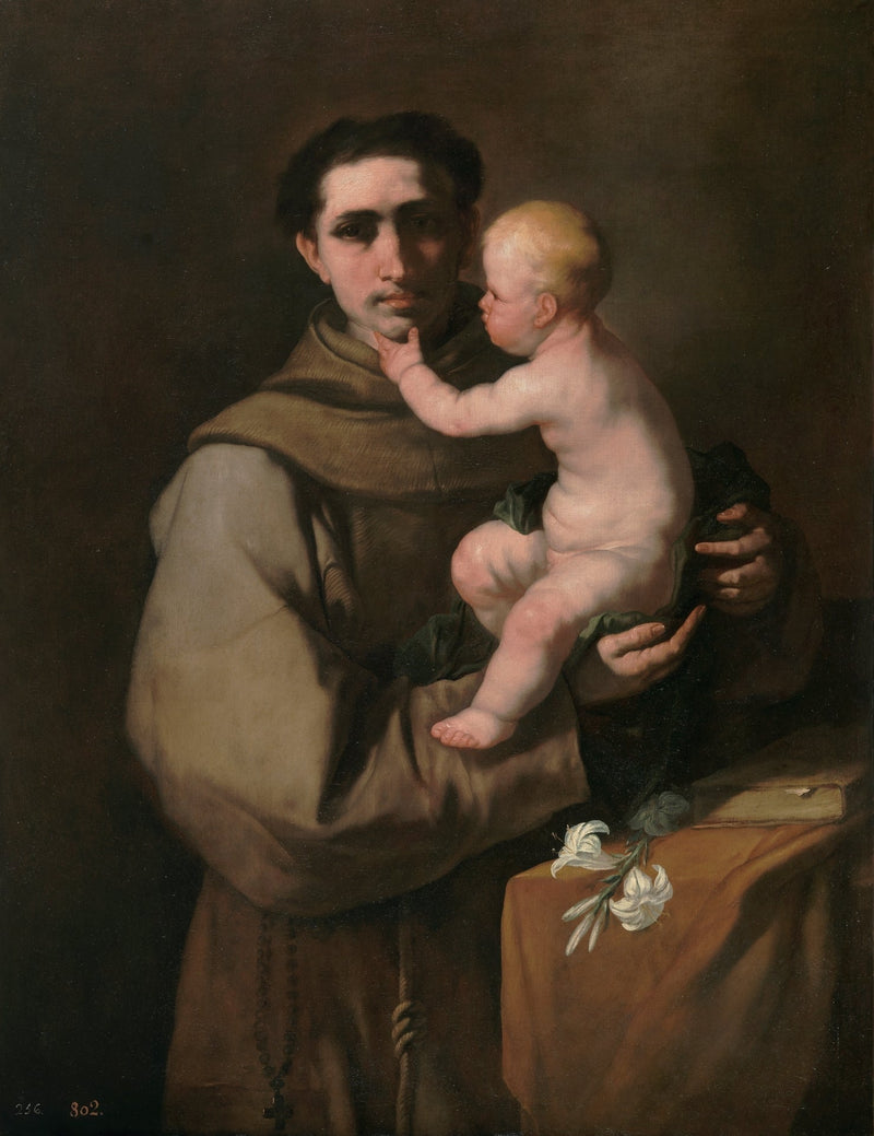 Mirakelet til Saint Antoine - Luca Giordano
