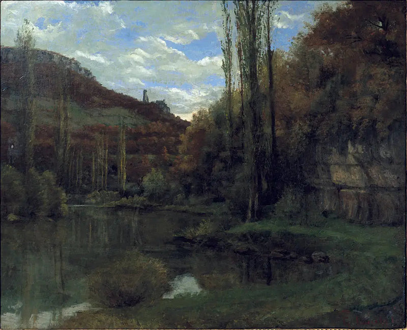 Speilet fra Scey - Gustave Courbet