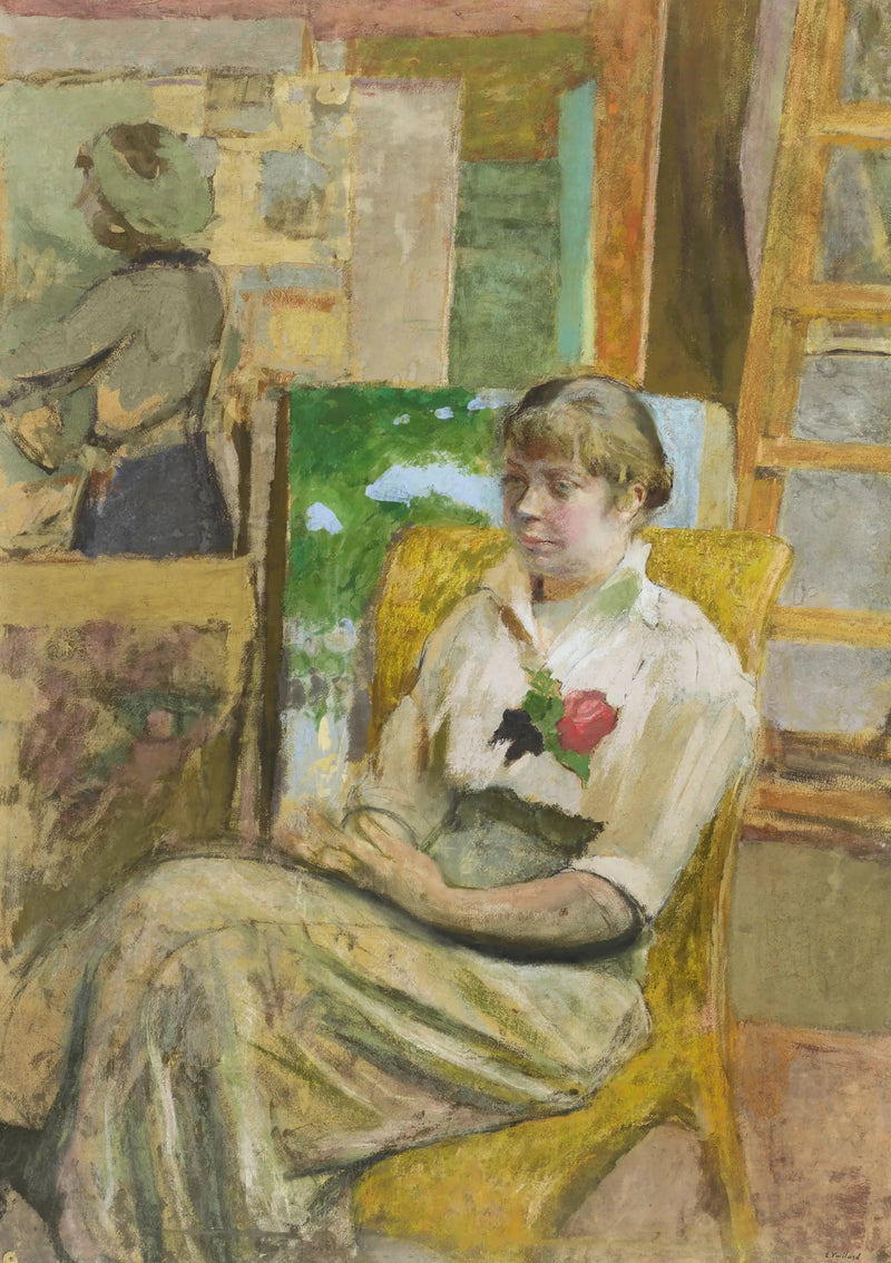 Rosemodellen - Édouard Vuillard
