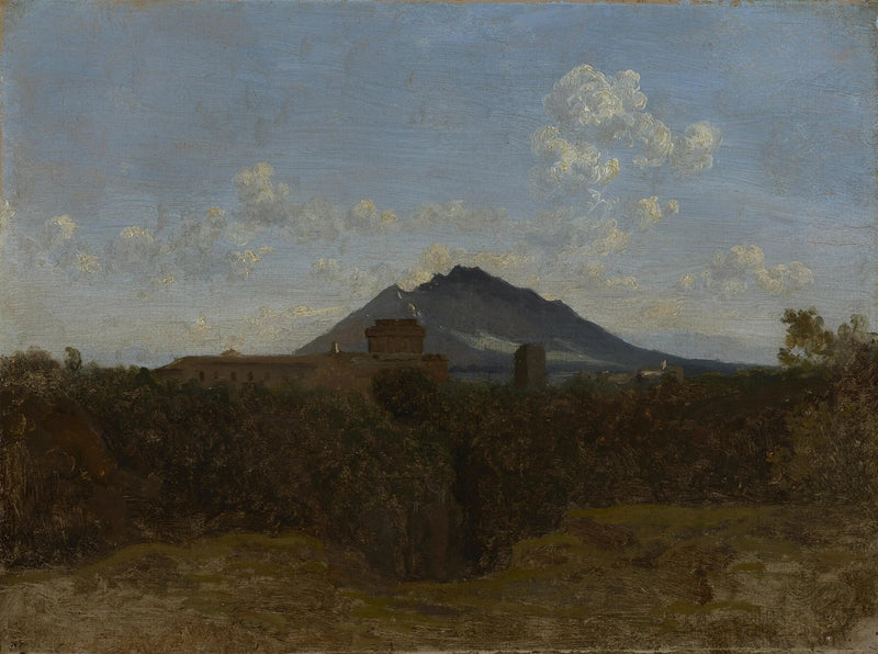 Soracte-fjellet - Jean-Baptiste Camille Corot