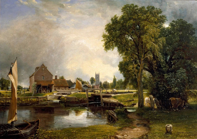 Dedham-møllen - John Constable