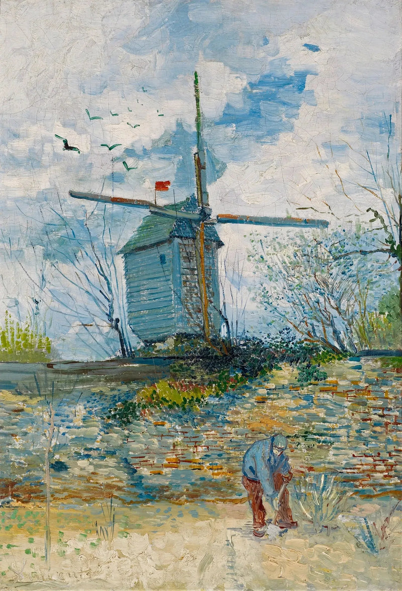 Møllen i la Galette - Vincent van Gogh