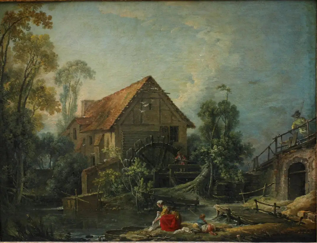 Le Moulin - François Boucher - Alpha Reproduction