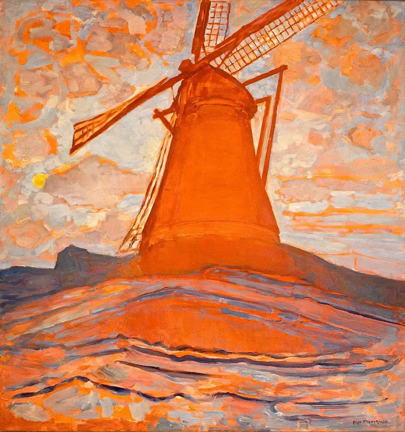 Møllen - Piet Mondrian