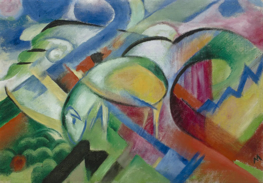 Sauen - Franz Marc