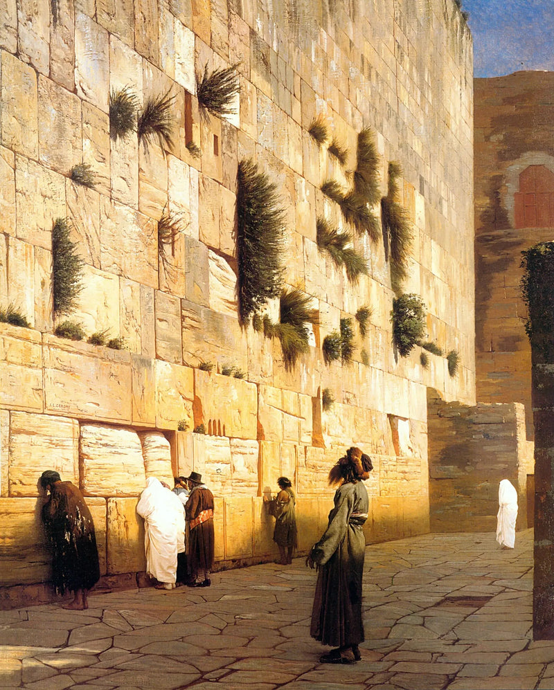 Salomons mur - Jean-Léon Gérôme