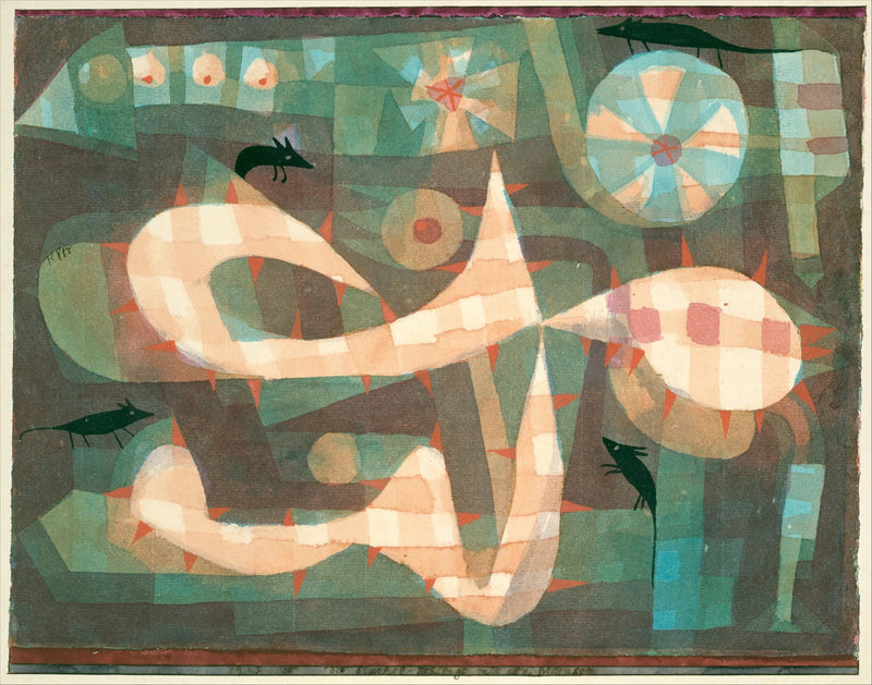 Den piggtråden med musene - Paul Klee