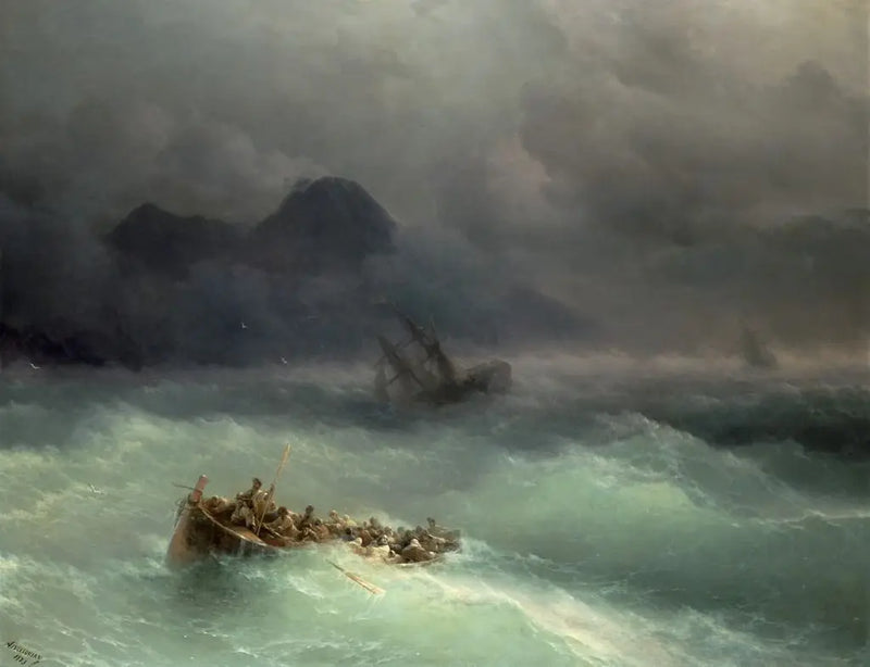 Skipbruddet - Ivan Aïvazovski

Source:
Le naufrage - Ivan Aïvazovski