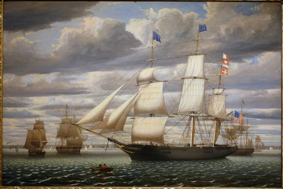 Søsterskipet Southern Cross i Boston havn, 1851 - Fitz Henry Lane

Source:
Le navire Southern Cross dans le port de Boston, 1851 - Fitz Henry Lane