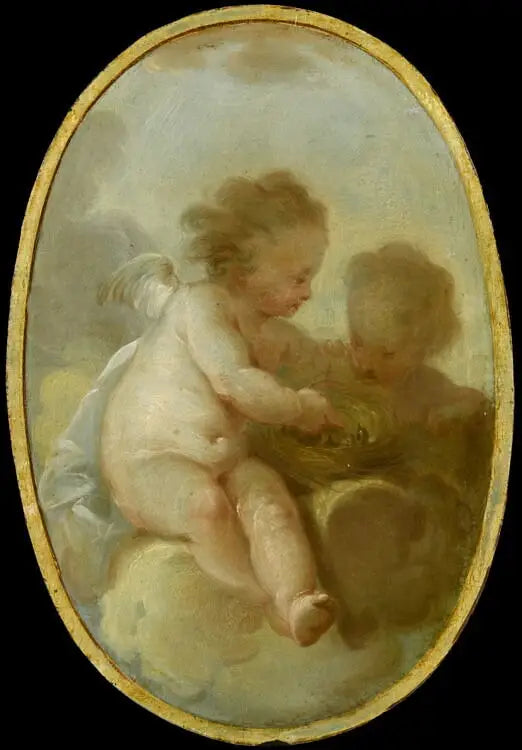 Fuglenes rede - Jean-Honoré Fragonard