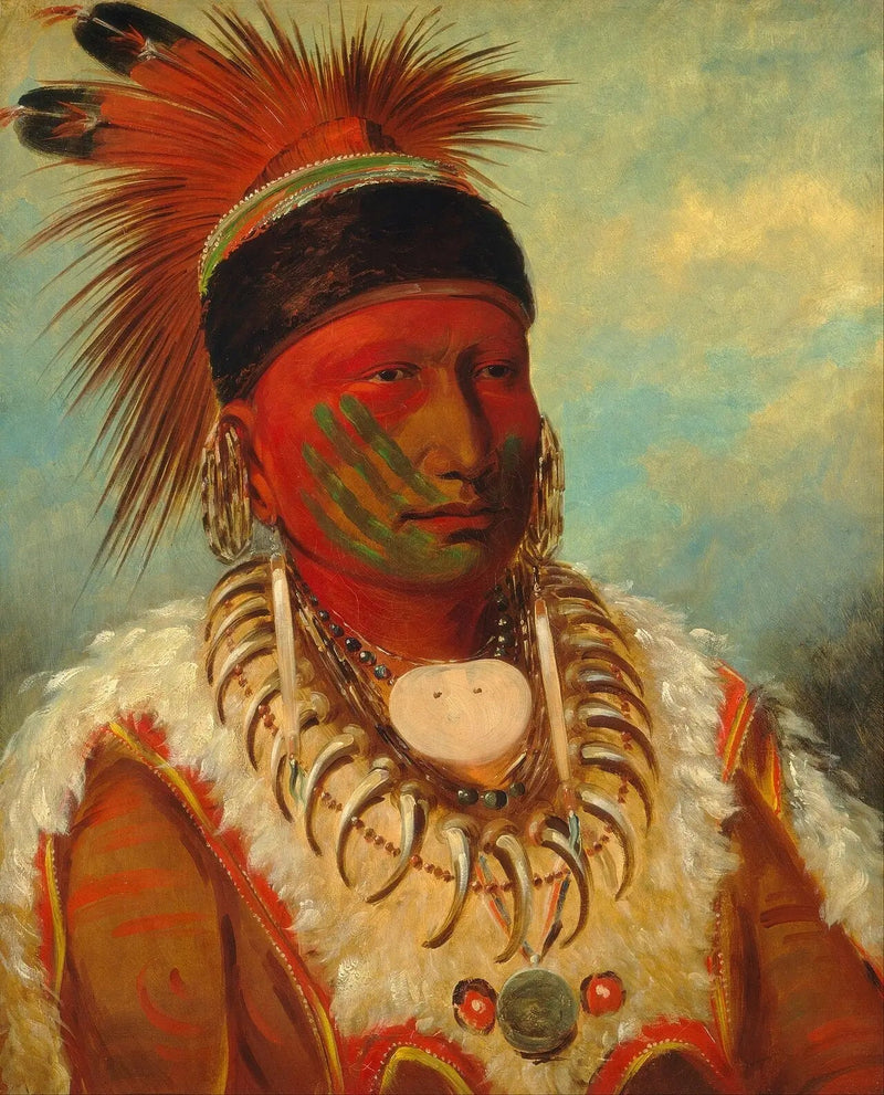 Den hvite sky, leder av Iowas - George Catlin

Source:
Le Nuage Blanc, chef des Iowas - George Catlin