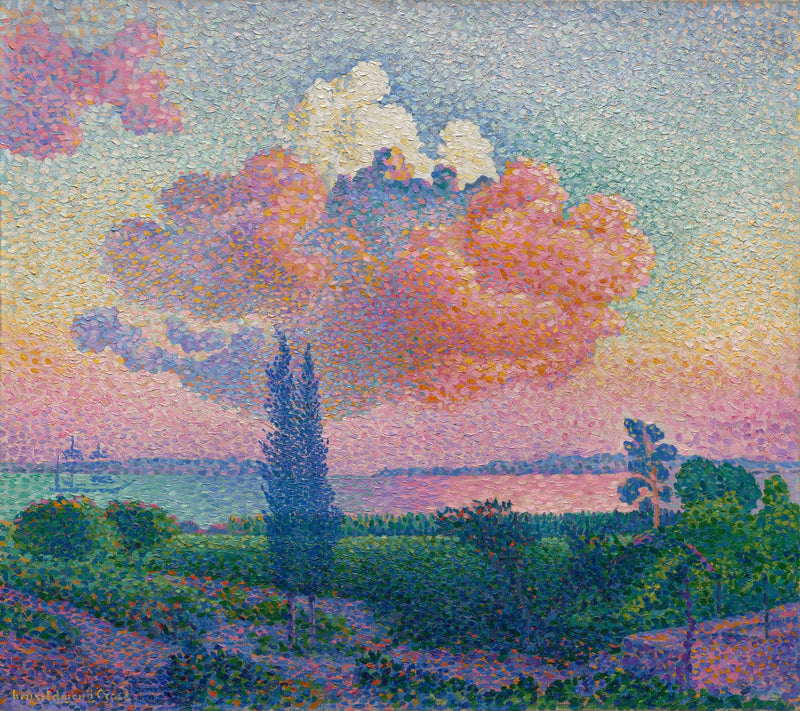 Den rosa sky - Henri-Edmond Cross
