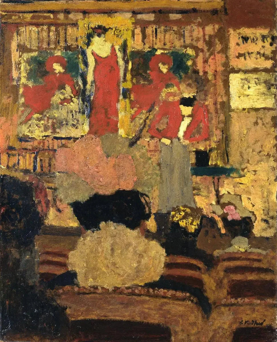 Illusjonistens nummer - Édouard Vuillard