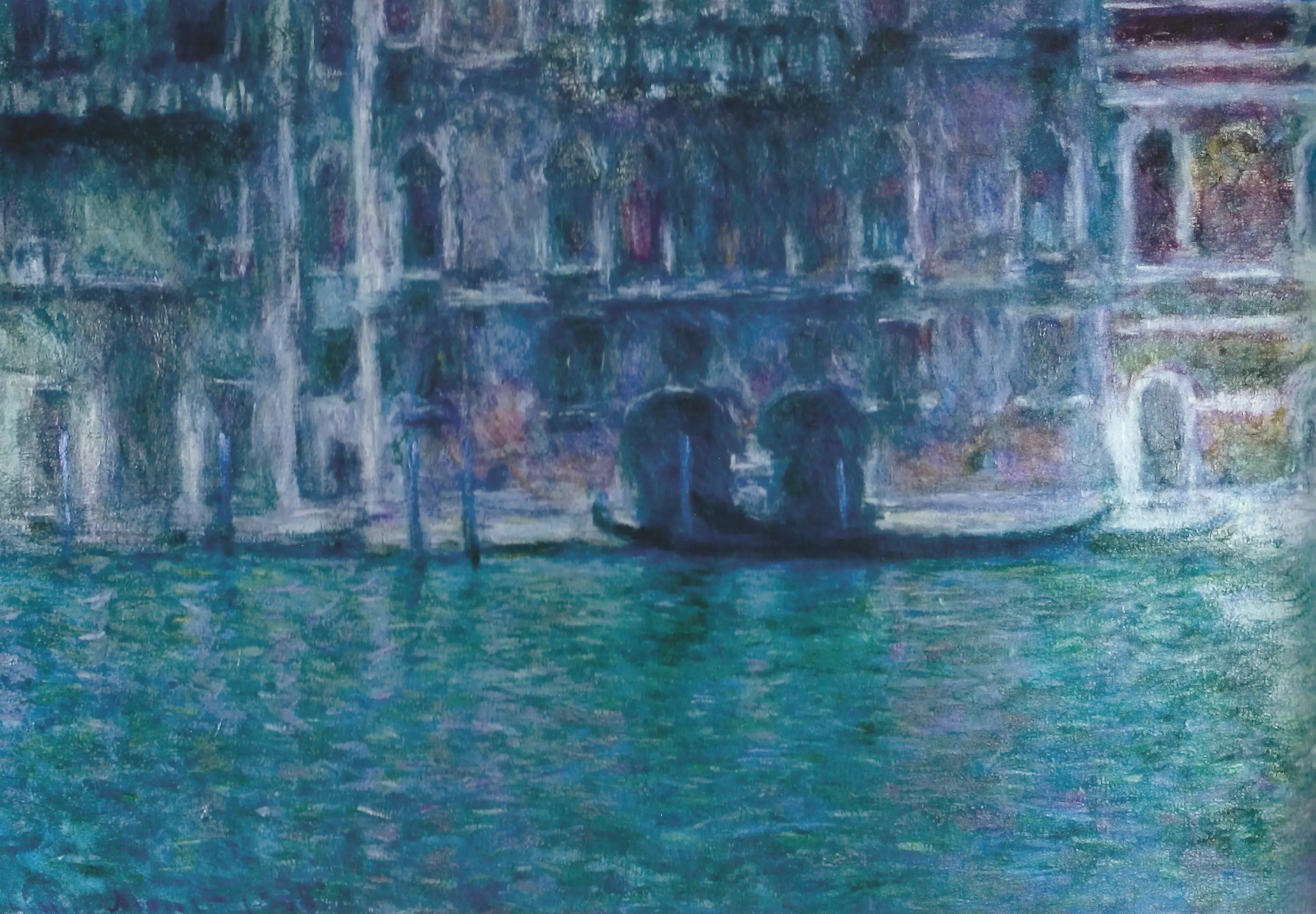 Le palais de Mula - Claude Monet image 1 reproduction artisanale de tableau