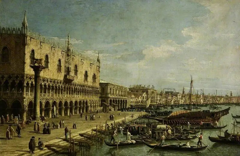 Doge-palasset, Venezia - Canaletto

Source:
Le Palais des Doges, Venise - Canaletto