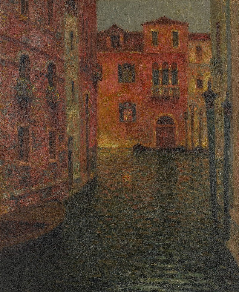 Den røde palasset - Henri Le Sidaner