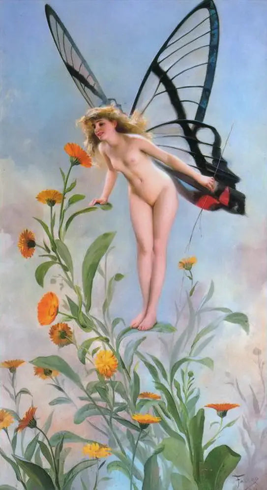 Sommerfugl - Luis Ricardo Falero

Source:
Le papillon - Luis Ricardo Falero