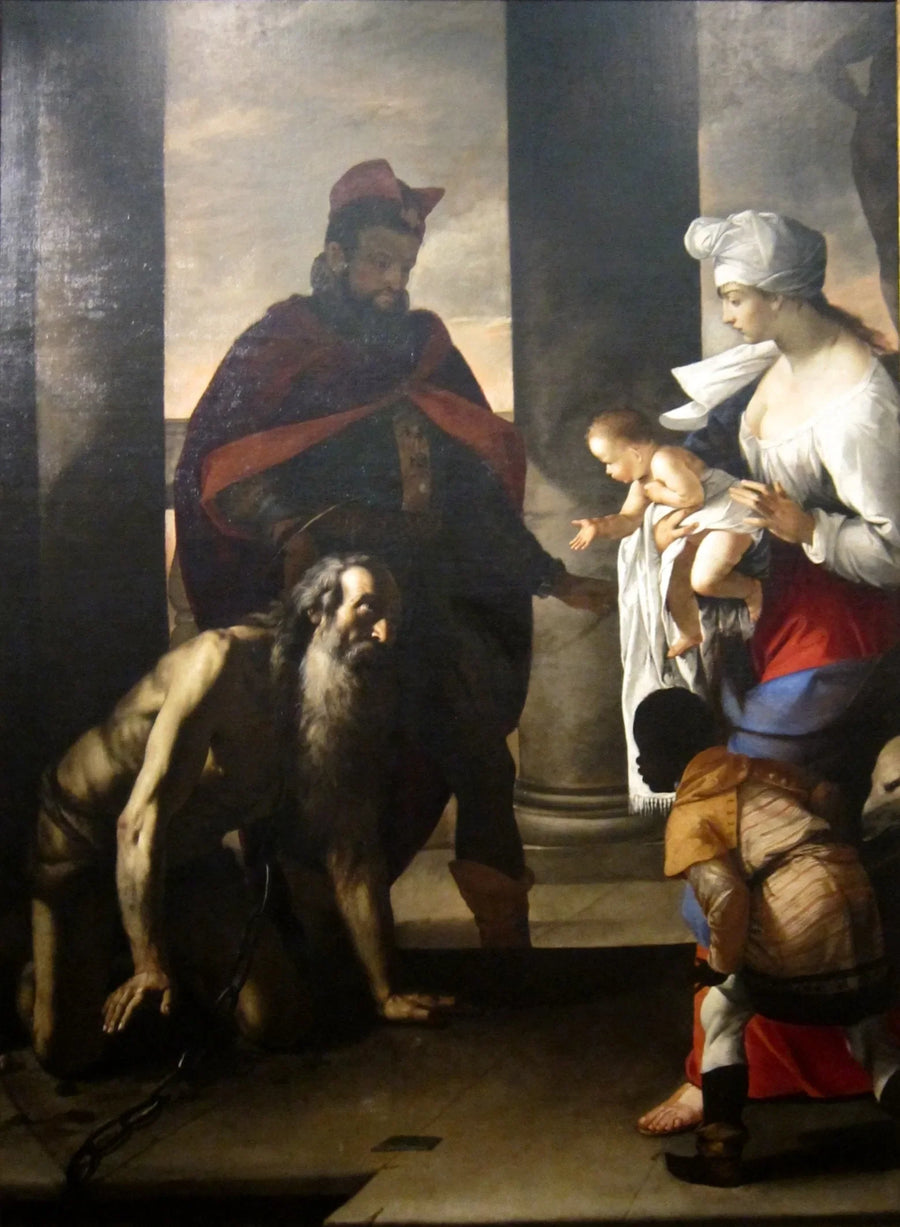 Tilgivelsen til Saint Jean Chrysostome - Mattia Preti