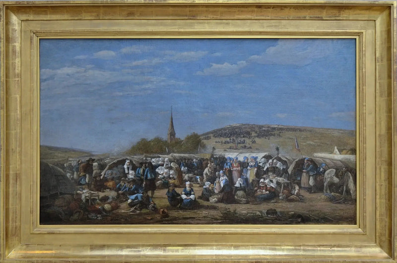 Tilgivelsen av Sainte-Anne-La-Palud - Eugène Boudin