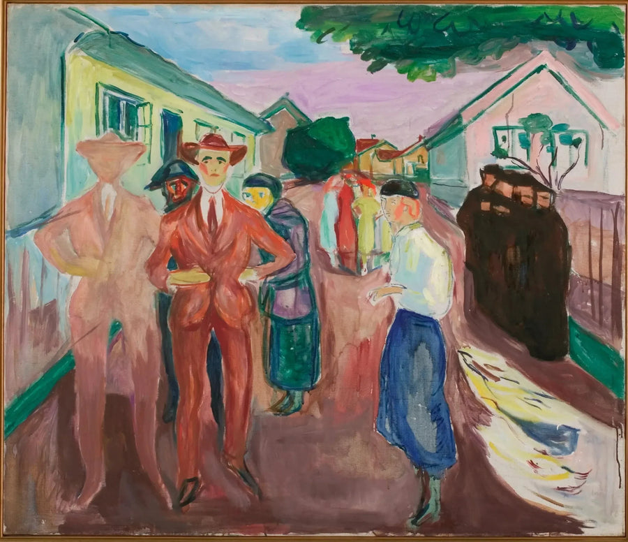 Fausts deling - Edvard Munch