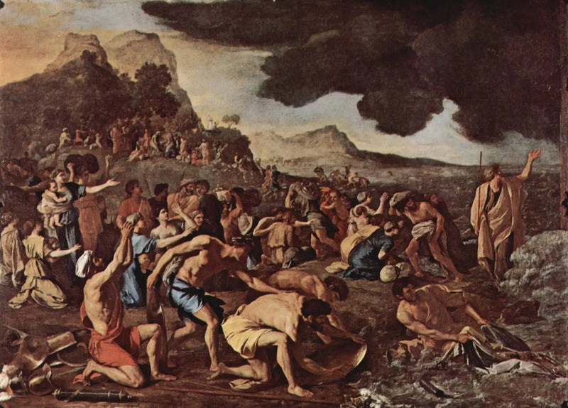 Rødehavspassasjen - Nicolas Poussin