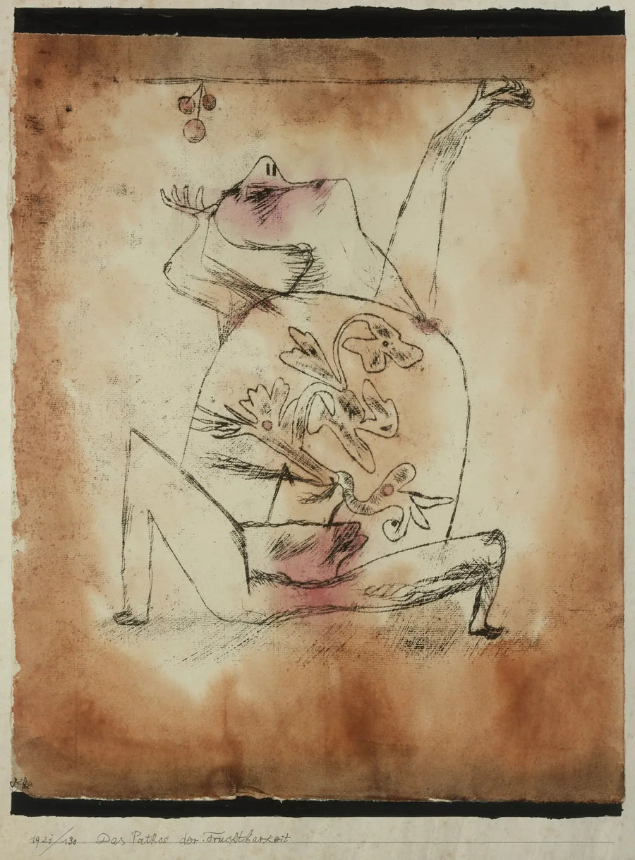Fruktbarhetens patos - Paul Klee