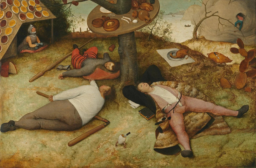 Kokkens Land - Pieter Brueghel den eldre